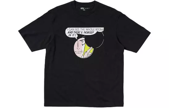 UNIQLO Футболка унисекс, цвет Black