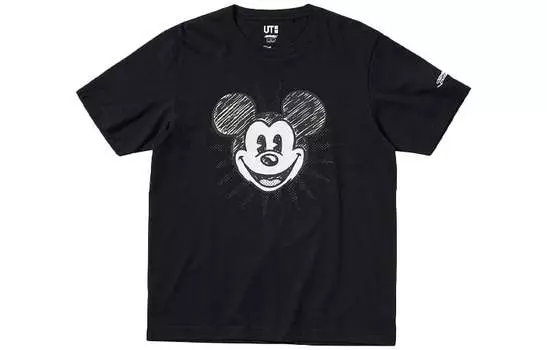 UNIQLO Футболка унисекс, цвет Black