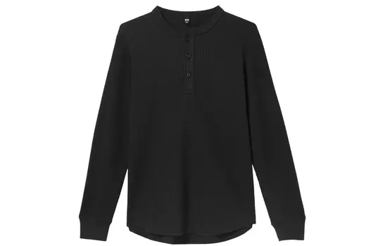 UNIQLO Футболка унисекс, цвет Black