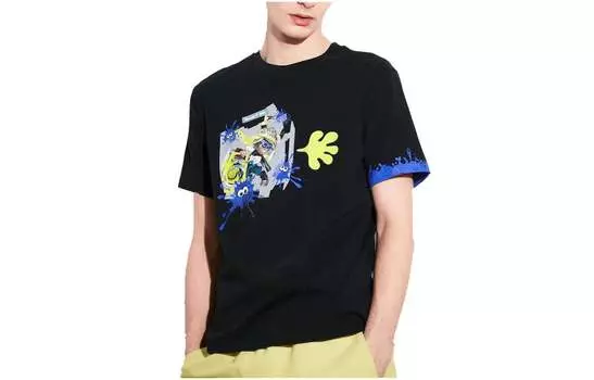 UNIQLO Футболка унисекс, цвет Black