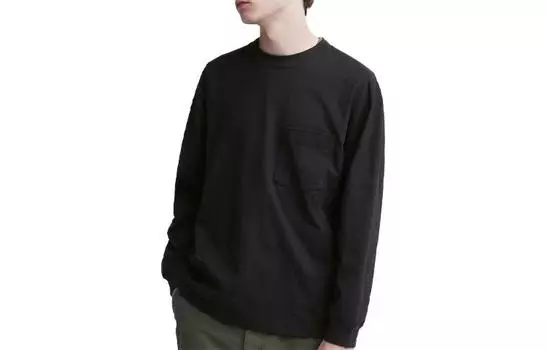 UNIQLO Футболка унисекс, цвет Black