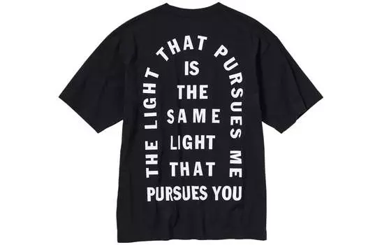 UNIQLO Футболка унисекс, цвет Black