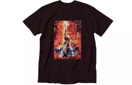 UNIQLO Футболка унисекс, цвет Black