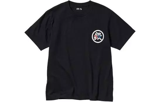 UNIQLO Футболка унисекс, цвет Black
