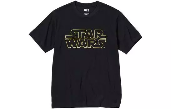 UNIQLO Футболка унисекс, цвет Black