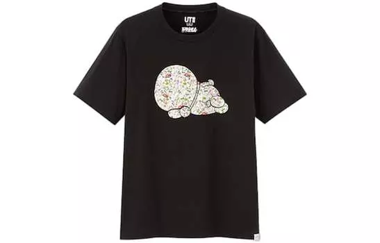 UNIQLO Футболка унисекс, цвет Black