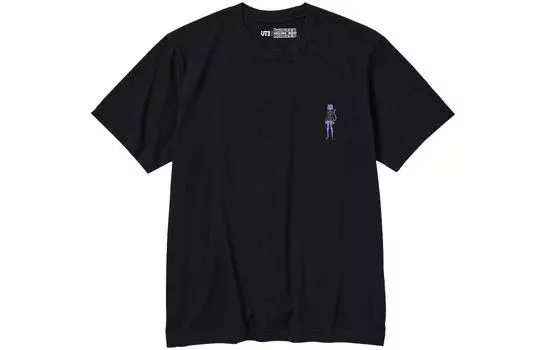 UNIQLO Футболка унисекс, цвет Black