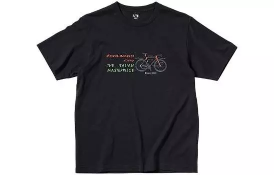 UNIQLO Футболка унисекс, цвет Black