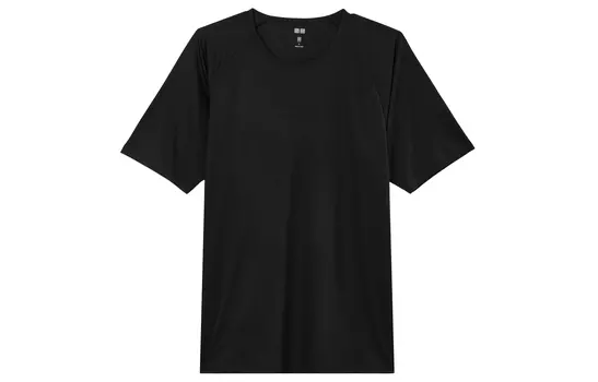 UNIQLO Футболка унисекс, цвет Black