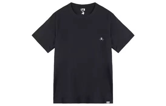 UNIQLO Футболка унисекс, цвет Black