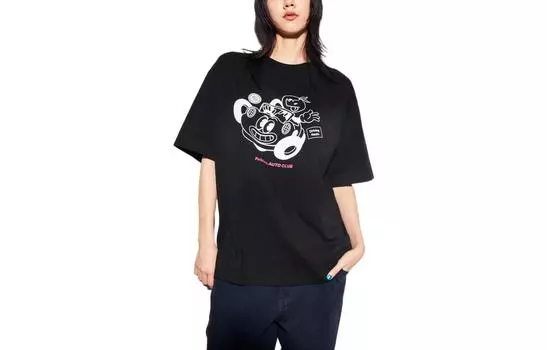 UNIQLO Футболка унисекс, цвет Black