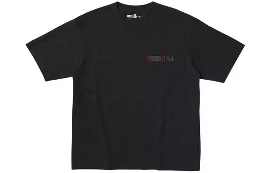 UNIQLO Футболка унисекс, цвет Black