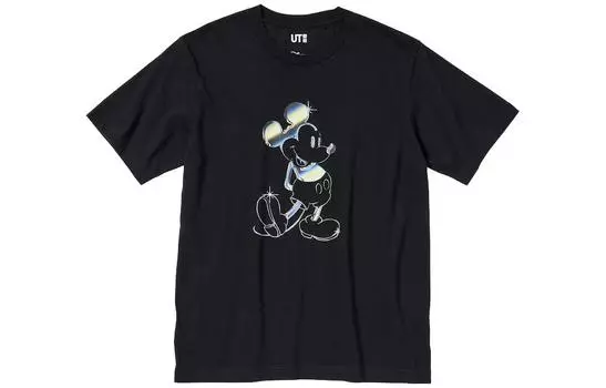UNIQLO Футболка унисекс, цвет Black
