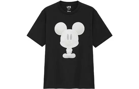UNIQLO Футболка унисекс, цвет Black