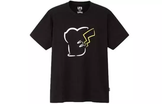 UNIQLO Футболка унисекс, цвет Black