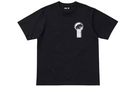 UNIQLO Футболка унисекс, цвет Black