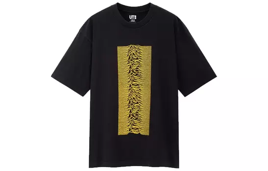 UNIQLO Футболка унисекс, цвет Black