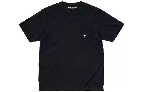 UNIQLO Футболка унисекс, цвет Black
