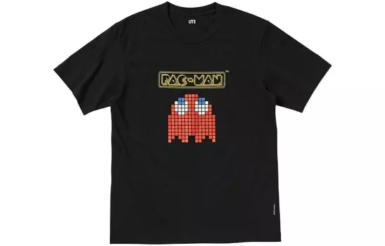 UNIQLO Футболка унисекс, цвет Black