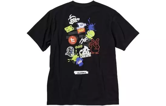 UNIQLO Футболка унисекс, цвет Black