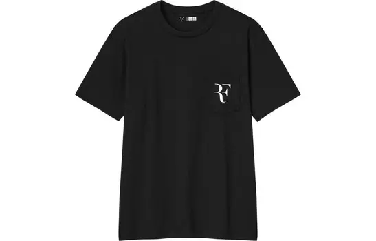 UNIQLO Футболка унисекс, цвет Black