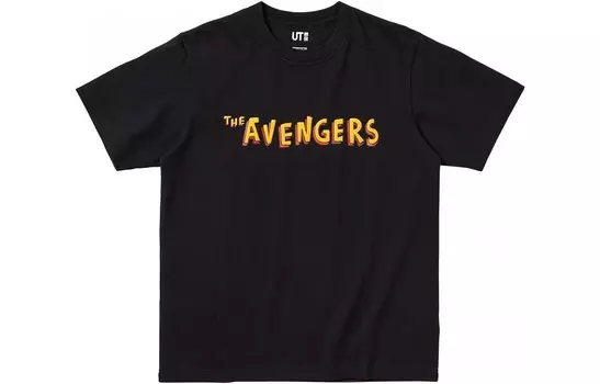 UNIQLO Футболка унисекс, цвет Black