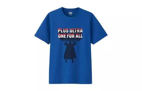 UNIQLO Футболка унисекс, цвет Blue