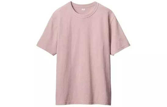 UNIQLO Футболка унисекс, цвет Pink