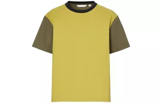 UNIQLO Футболка x MARNI SS22 унисекс темно-оливкового цвета