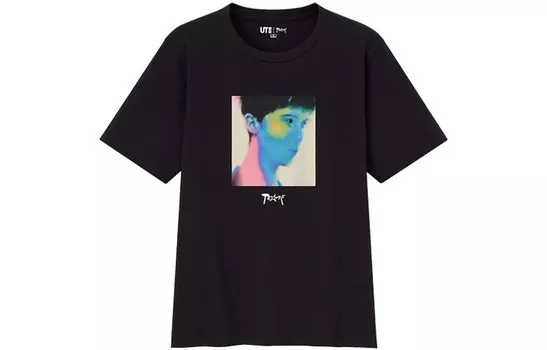 UNIQLO Футболка женская, черный