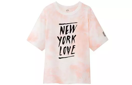 UNIQLO Футболка женская розовые