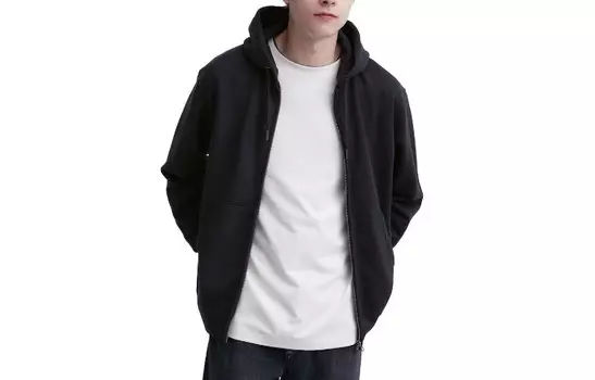 UNIQLO худи и свитшоты унисекс, цвет Black