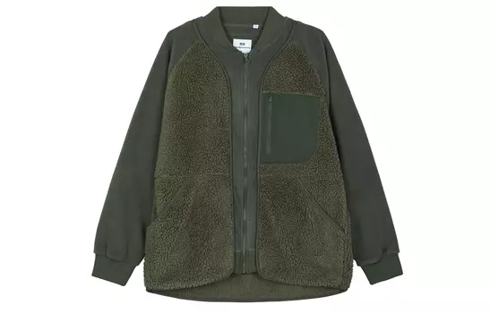 UNIQLO Куртка унисекс темно-оливковая