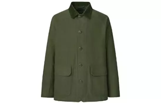 UNIQLO Куртка унисекс темно-оливковая