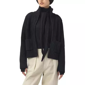 UNIQLO Куртка женская, черная