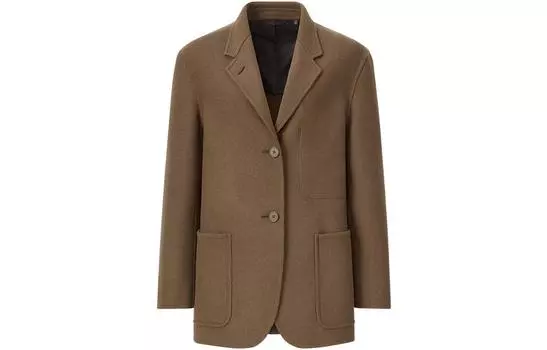 UNIQLO Куртка женская коричневая