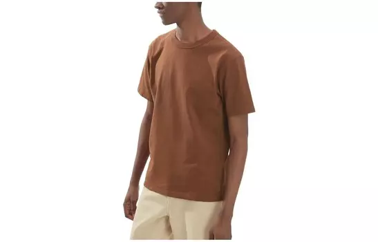 UNIQLO Мужская футболка, Бежевый