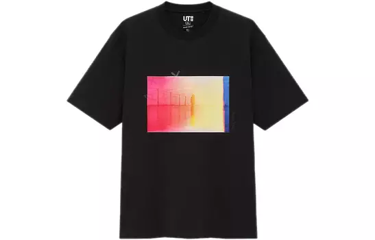 UNIQLO Мужская футболка, цвет Black