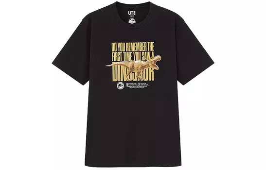UNIQLO Мужская футболка, цвет Black