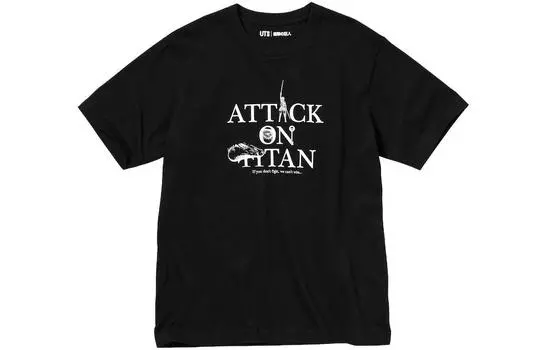 UNIQLO Мужская футболка, цвет Black