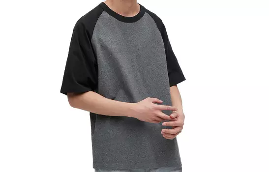 Мужская футболка Uniqlo, черный