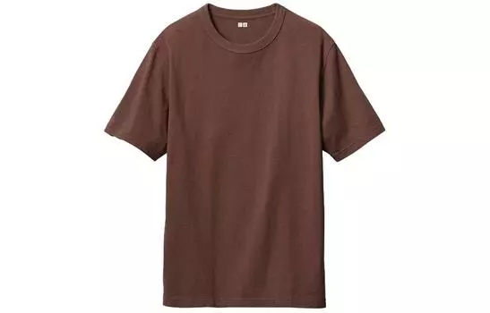 UNIQLO Мужская футболка, цвет Brown