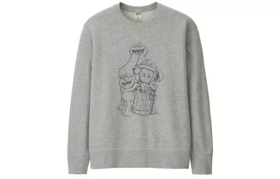 UNIQLO Мужская толстовка, Серый