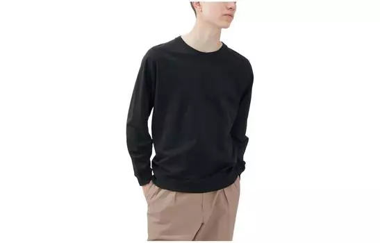 UNIQLO Мужской свитшот, цвет Black