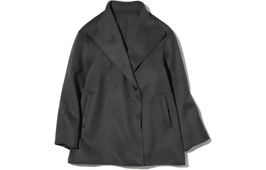 UNIQLO Пальто Женское Серое