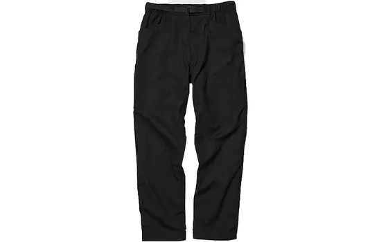 Uniqlo Повседневные брюки унисекс, черный