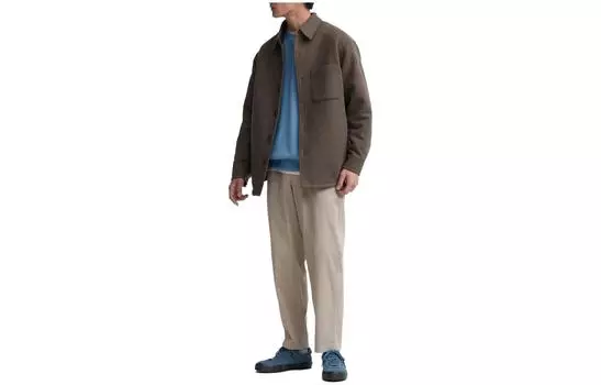 UNIQLO Повседневные брюки унисекс, цвет Beige