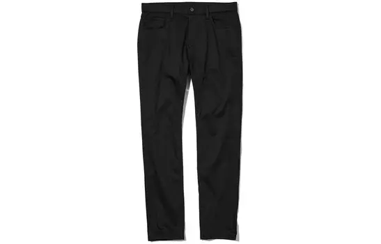 UNIQLO Повседневные брюки унисекс, цвет Black