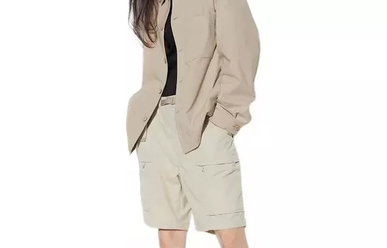 UNIQLO Повседневные шорты унисекс, цвет Beige