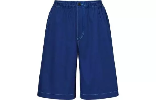 UNIQLO Повседневные шорты унисекс, Синий